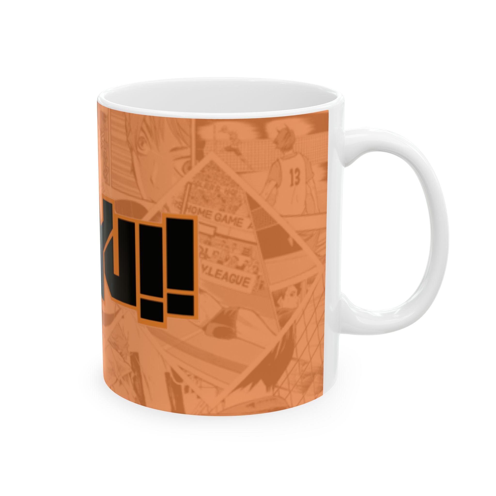 Haikyuu!! Orange Mug Featuring Kageyama Tobio| Anime Ceramic Cup
